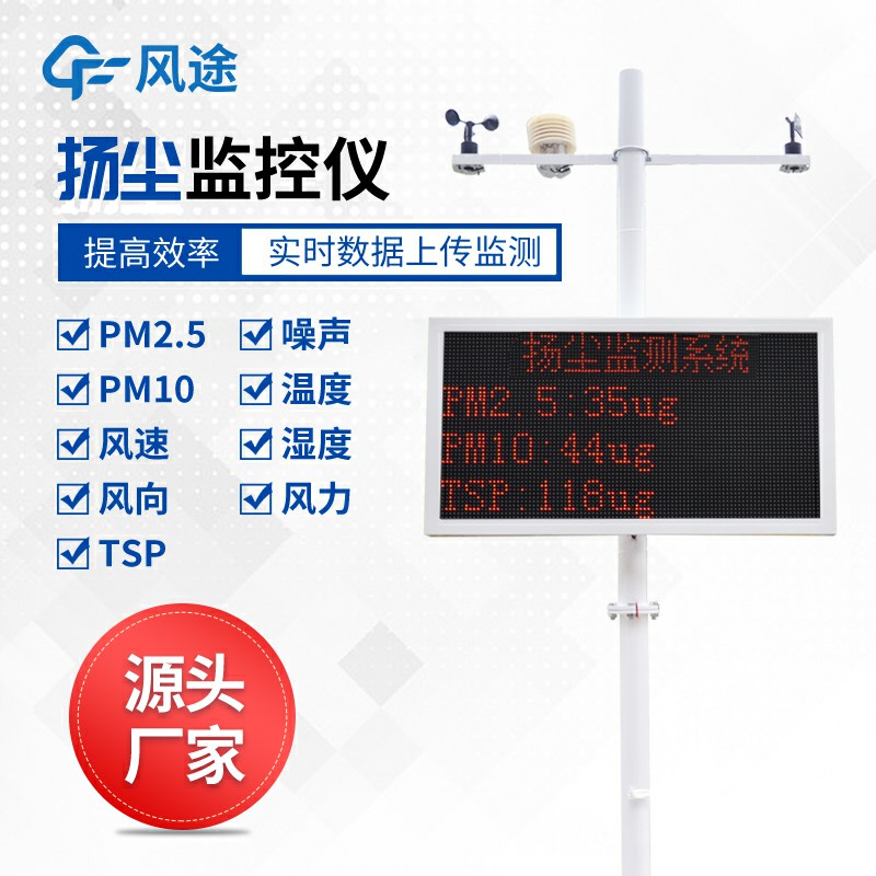 揚(yáng)塵噪聲監(jiān)測(cè)系統(tǒng)，利用現(xiàn)代技術(shù)優(yōu)化監(jiān)控手段